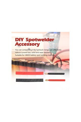 Vkemall 25mm² Tekli Puro, 18650 Pil Spot Kaynak Makinesi İçin, Saf Bakır Ve Silikon Teli İle Dıy Aksesuar
