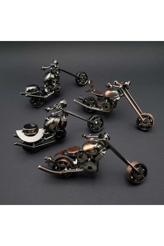 El Yapimi Dekoratif Metal Motor Standart