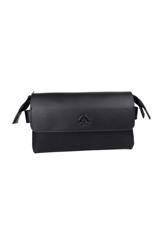 Alphaclub Bag Erkek Siyah Hakiki Deri El Ve Portföy Çantası