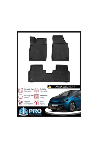 Cupra Born 3d Havuzlu Paspas 2021 2022 2023 2024 2025 2026 Model Kokusuz