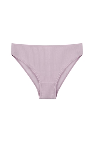 Nicoletta Kadın Külot 7 Li Paket Likralı Pamuklu Fitilli Kaşkorse Pembe 713156 R16 Pembe