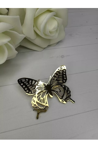 Re Chic Sh Broş "kelebek Etkisi" 183705791 Altın Rengi