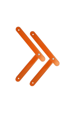 Homyl 2x Katlanır Basamaklı Merdiven Menteşe Eki Rot Turuncu