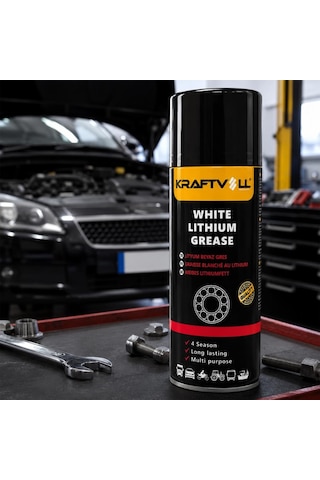 Lityum Beyaz Sıvı Gres - 400 Ml - Kraftwoll