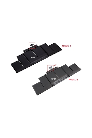 Apple Uyumlu MacBook Pro A1398 Emc2673 Batarya Pil A1417 Model-1