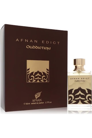 Afnan Edict Ouddiction Extrait De Parfum 80 Ml Unisex Parfüm Odunsu