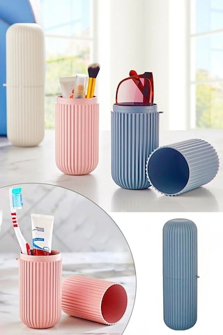 Seyahat Tipi Diş Macunu ve Fırçası Saklama Kabı Diğer