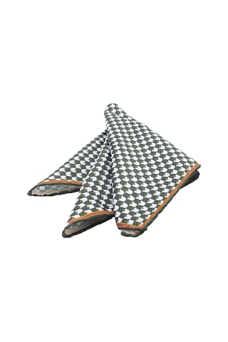 Coolmenclub Desenli Mikrofiber Cep Mendili Siyah