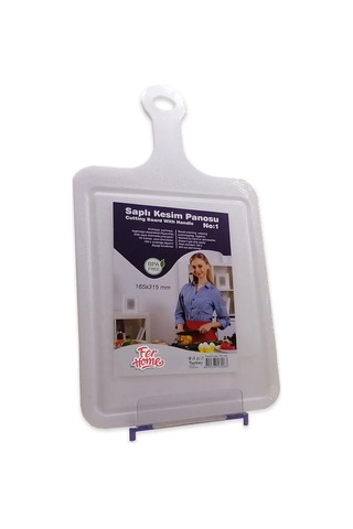 Jenerik Kesme Tahtası Kaydırmaz Plastik Kesme Sunum Tahtası Pratik Kesim Panosu 165x315 Mm Royaleks- Çok Renkli