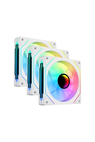 Vento Vf1204fı-w Argb 120mm Pwm Beyaz Üçlü Kasa Fani Beyaz - Argb