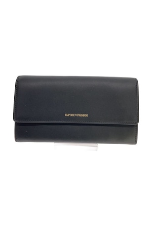 Emporio Armani Kadın Cüzdan Düz Siyah