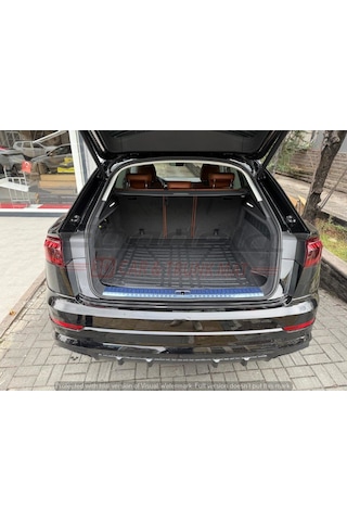 Audi Q8 2025- 3d Kokusuz Kauçuk Bagaj Havuzu