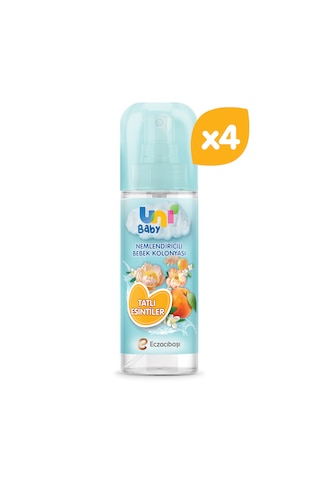 Uni Baby Tatlı Esintiler Bebek Kolonyas 150 Ml X 4
