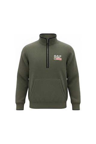 Superfly Erkek Polar Sweat Sp101242410932 Haki