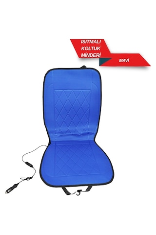 12v Isıtıcı Koltuk Minderi Çakmaklı Ayarlı Mavi Tekli Br4807303 01