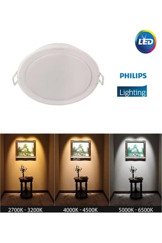 Philips Meson 13W Led Panel Günışığı 4000K Beyaz