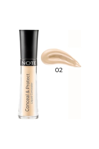 Note Cosmetique Conceal & Protect Concealer Likit Göz Altı Kapatıcısı - 02 Sand