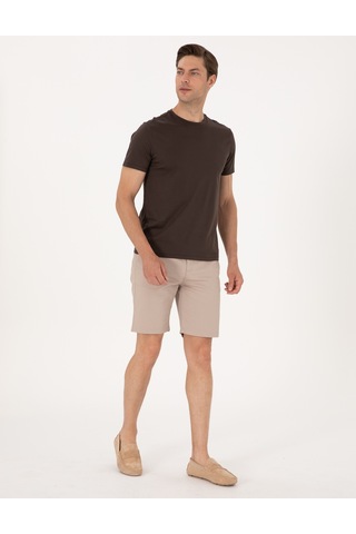 Pierre Cardin Erkek Bej Şort / Bermuda 50308132-vr011 Bej