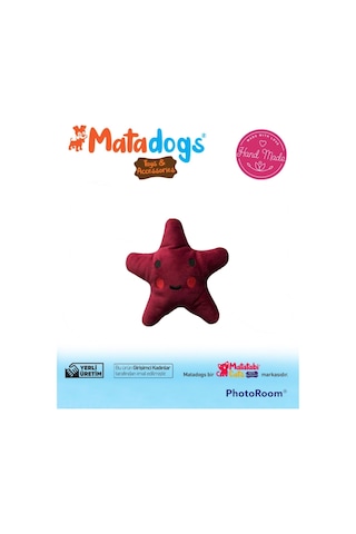 Mata Dogs Star 1 Sesli, Peluş Nakışlı Küçük Irk Ve Yavru Köpek Oyuncağı 13 Cm