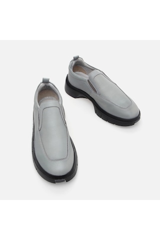 Hotiç Hakiki Deri Gri Erkek Günlük Ayakkabı 02ayh281260a230 Gri-grey Gri