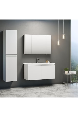 Orka Terme 35 Cm Kaşmir Banyo Boy Çamaşır Dolabı Çok Renkli