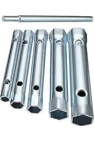 Nalburkent Stilson Kovan Anahtarı Seti 6 Parça 8-17mm İki Ağızlı El Tutamaklı