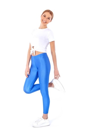 L-11 Koyu Saks Parlak Tayt Saks