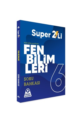 6. Sınıf Süper İkili Fen Bilimleri Seti Örnek Akademi