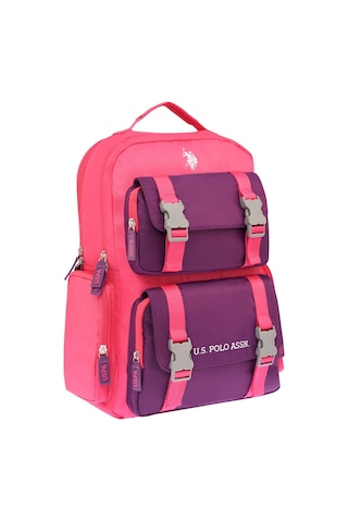 U.s. Polo Assn. Sırt Çantası Ve U.s. Polo Assn. Kalem Çantası + Suluk & Matara Pembe