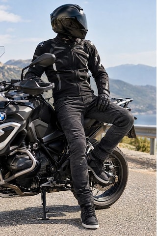 Venom Nova Pro Cordura Kevlar Motosiklet Pantolonu Gri Korumalı Motorcu Kot Pantolon