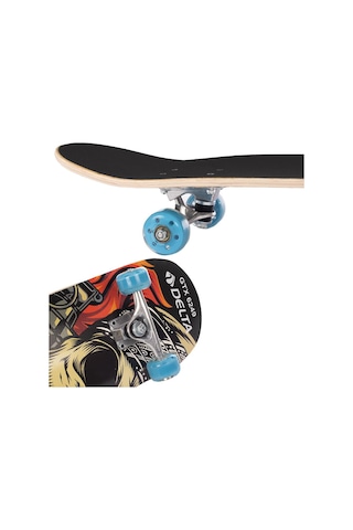 Delta Transparan Silikon Teker Üstü Zımparalı Kaykay - Gtx 6249 Çok Renkli