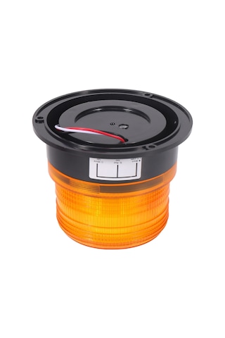 Samdoo Acil Durumlar İçin Parlak Sarı Led Uyarı Işığı - 12v/24v Araç Stroboskop Lambası