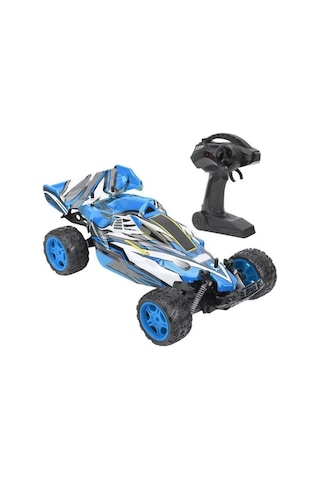 9010-1f 1:10 Kumandalı 40 Cm Dev Off-road Araba Şarjlı, 2.4ghz, Yüksek Hızlı Rc Arazi Aracı - Mavi