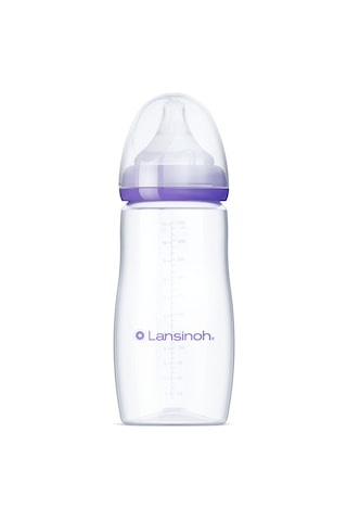 Lansınoh 330 Ml Biberon ve Naturalwave Biberon Emziği 6 Ay+