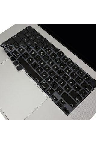 Macbook Türkçe Q Klavye Koruyucu Us Amerikan Return Enter Uyumlu M1-m5 A2681 A3113 A3240 A3449 A2941 A3241 A2442 A27