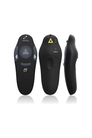 AoGo Presenter Laser Pointer 2.4 Ghz USB Wireless Lazerli Sunum Kumandası