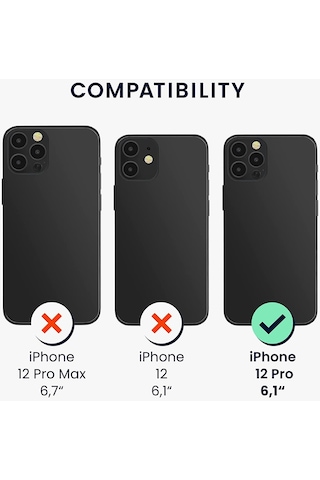 Teknomoda Apple Uyumlu iPhone 12 PRO Kılıf Kamera Lens Korumalı Renkli Magsafe Şeffaf Silikon