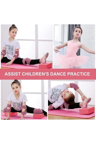 1 Adet Yoga Yapı Taşları Küpleri Pilates Tuğla Takviye Paspaslar Çok Renkli