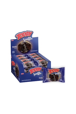 Today Suffle Kek Kakao Kremalı 40 Gr. 24 Adet (1 Kutu)