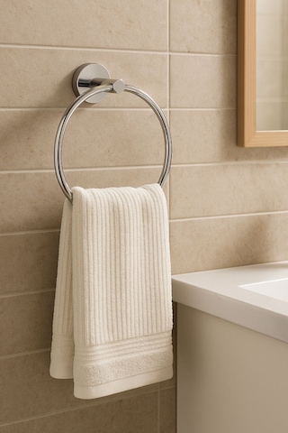 Multistore Krom Yuvarlak Havluluk Krom