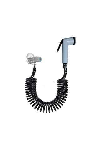 Plasyay Spiral Hasta Engelli Yaşlı Yıkama İnce Yeni Siyah 5 Metre