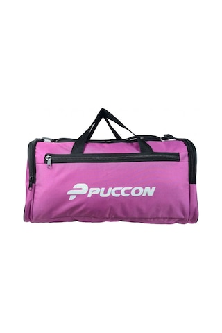 Puccon Kadın Lila Tatil Seyahat Spor Çantası - El ve Omuz Askılı