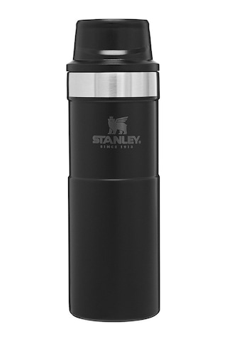 Stanley-Classic Trigger-Action Travel Mug 0.47L Siyah 464680344 0.47 Lt