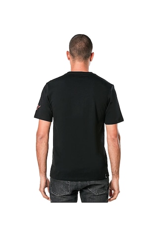 Alpinestars Linear Wormark 2.0 Csf Tişört Siyah Beyaz Kırmızı