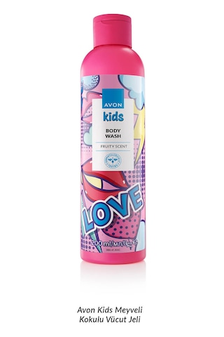 Kids Love Çocuklar İçin Meyve Kokulu Vücut Şampuanı 200 ML