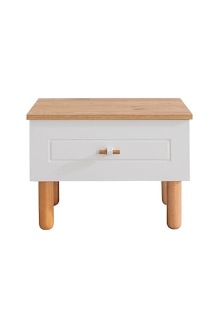 Komodin, Vita Bohem Tek Çekmeceli Komodin Beyaz