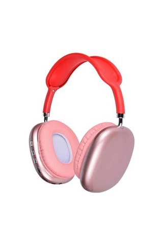 Lexroo P10 Hi-fi Ses Kalitesi Ayarlanabilir Ve Katlanabilir Kulak Üstü Bluetooth Kulaklık - Kırmızı