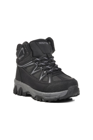 Siyah-füme Unisex Çocuk Outdoor Bot Ruffon 2301 P Siyah-Füme
