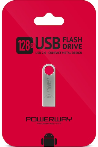 Powerway PW-128 128 GB USB 2.0 Flash Bellek
