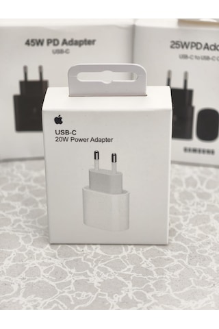 Apple Watch 4. Seri 20 Watt Şarj Adaptörü Mx0005